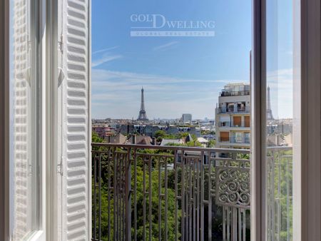 3384 - Location Appartement - 3 pièces - 65 m² - Paris (75) - Porte d'Auteuil - Photo 2