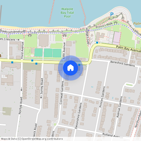 6 Lynton Court Mansions, Gordon Road, CT9 3AA