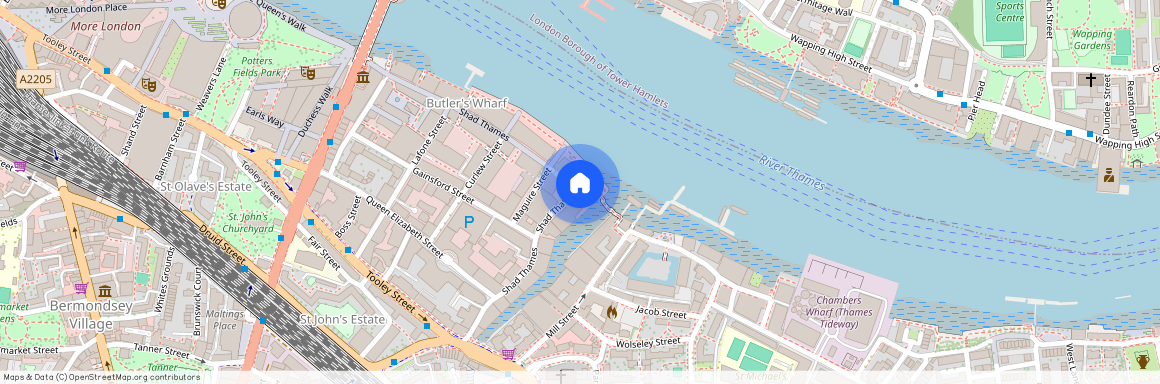 Shad Thames, Tea Trade Wharf, SE1, London