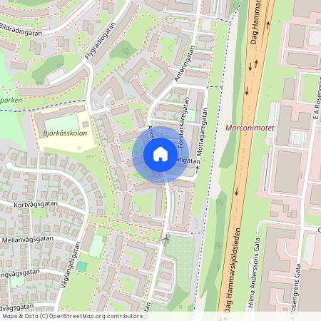 Antenngatan, Västra Frölunda