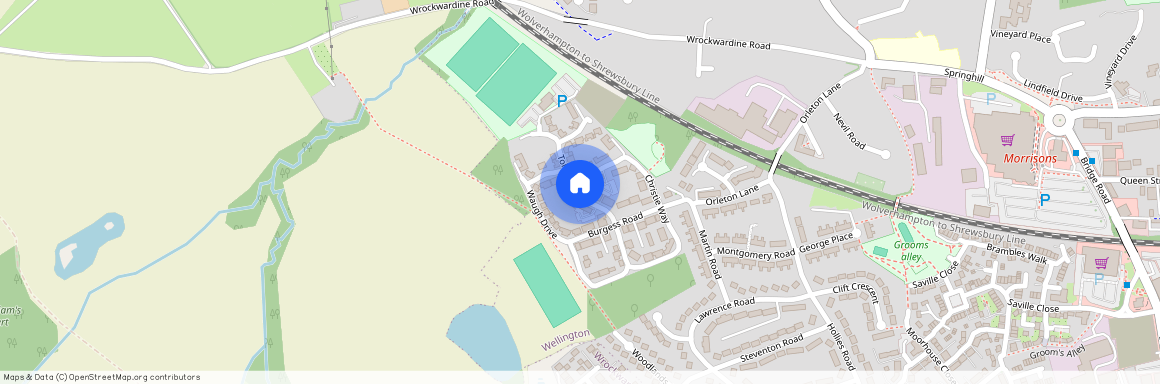 Tolkien Way, Wellington, Telford, Shropshire, TF1