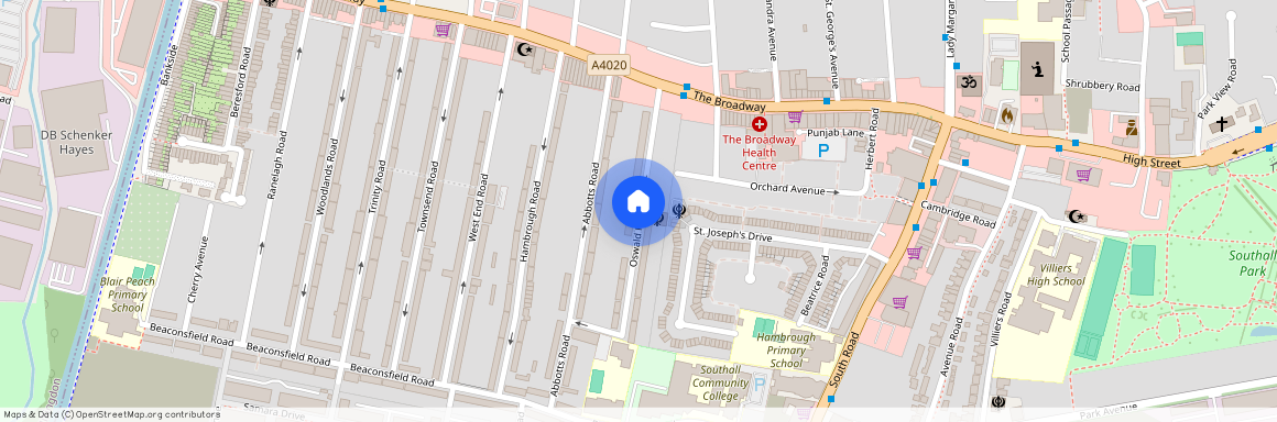 Oswald Road, Southall, UB1