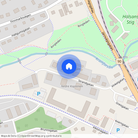 Kramfors, Gudmundrå distrikt, Västernorrland, Strandgatan 18