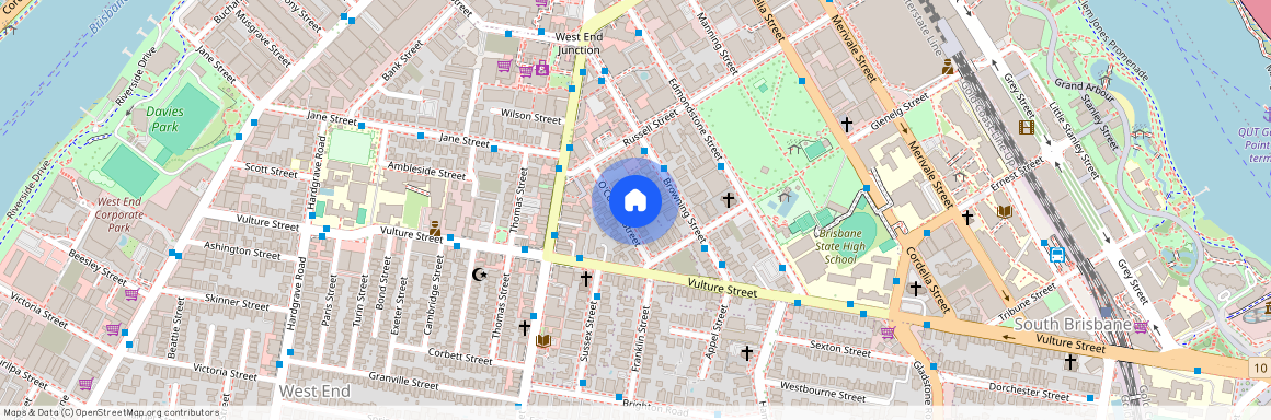 2/12 O'Connell Street, West End QLD 4101