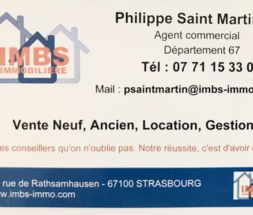 Appartement Strasbourg 1 pièce(s) 25 m2 meublé - Photo 6