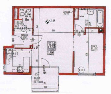 Attraktive 2-Zimmer Wohnung mit Balkon nahe Maurer Hauptplatz in 12... - Photo 3