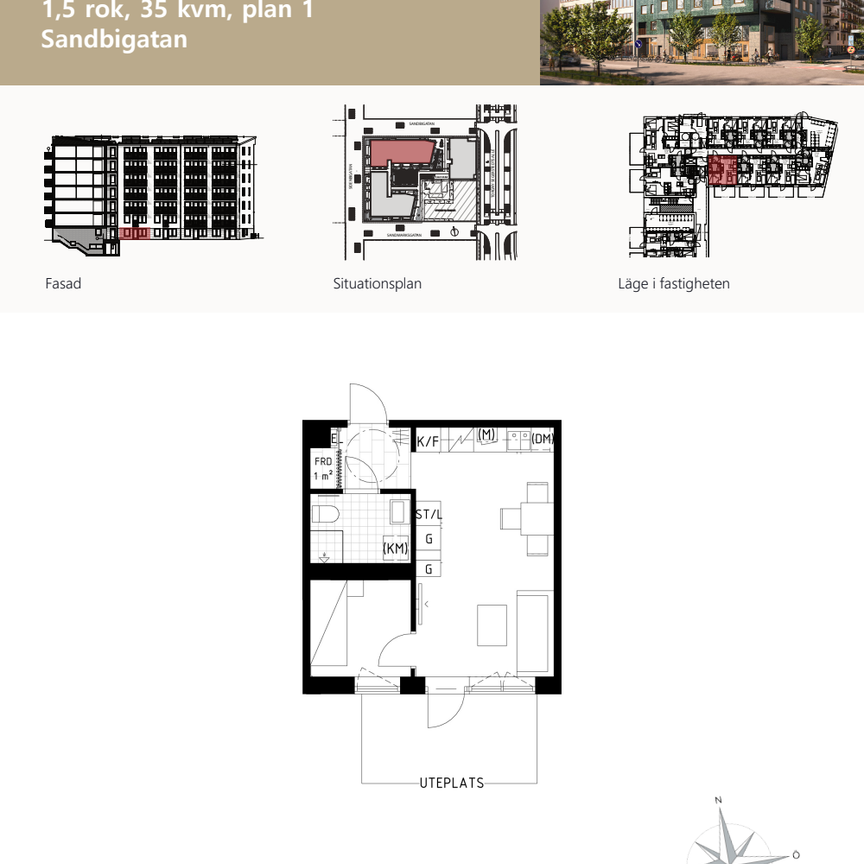 Sandbigatan 32, 75255, Uppsala - Foto 2