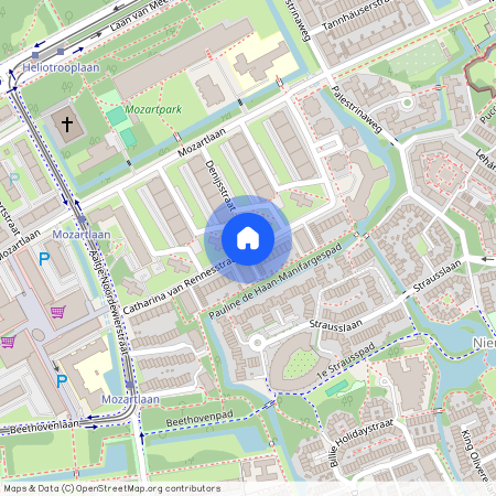 Waldeck-Noord, 2551 GL, Catharina van Rennesstraat, Den Haag