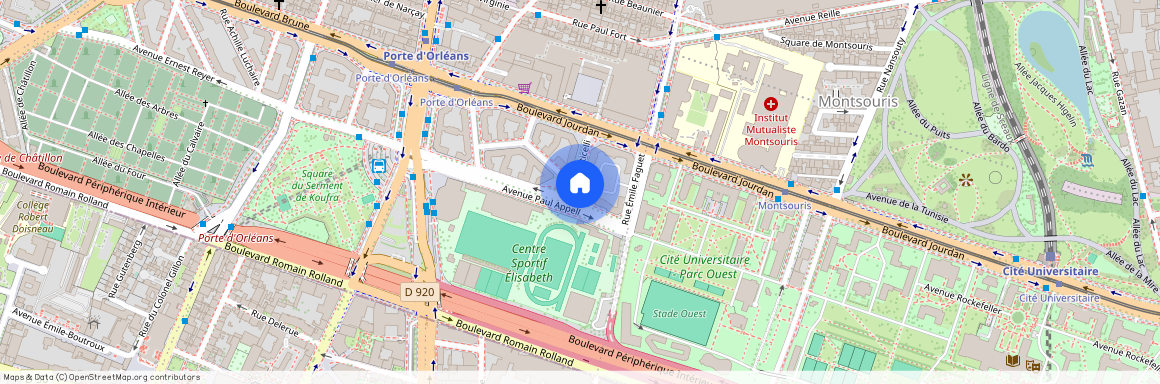 1 Rue Monticelli, 75014 Paris, France