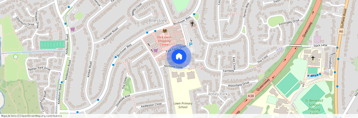 Norbury Close, Allestree, Derby, DE22 2QF