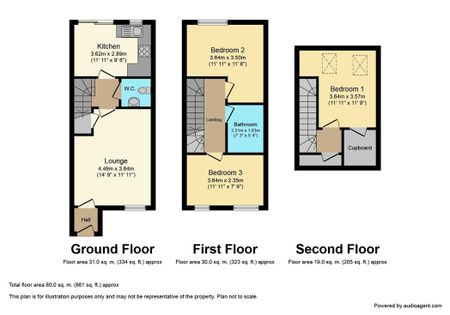 3 bed town house to rent in NE63 - Photo 3