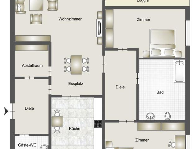 3-Zimmer Wohnung in Werne mit WBS - Foto 1