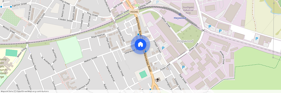 Flat 2, 2 Isherwood Street, Heywood, Manchester. OL10 2DD