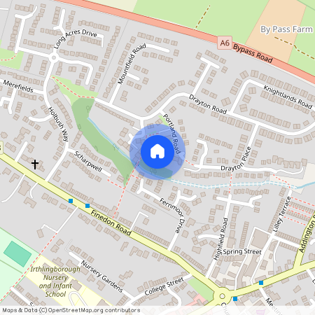 1 Bedroom Flat to Rent in Portland Road, Irthlingborough, Northants, NN9