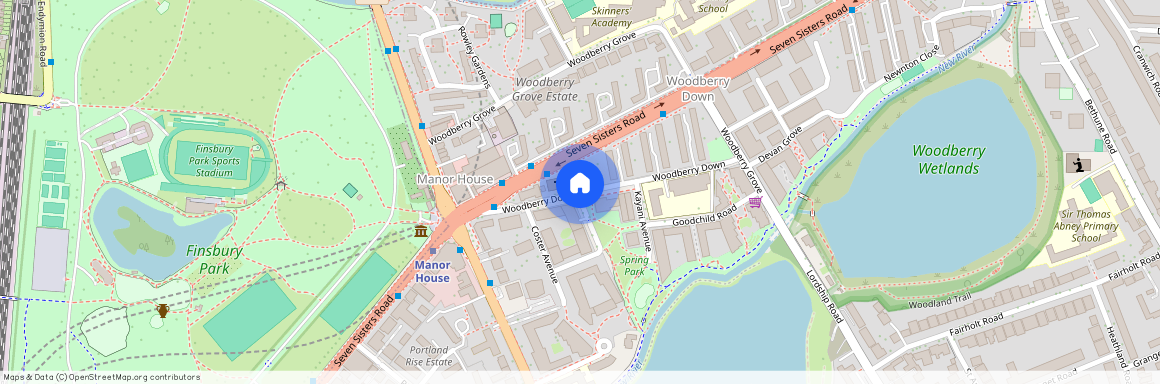 Waterside Apartments, Woodberry Down, Finsbury Park