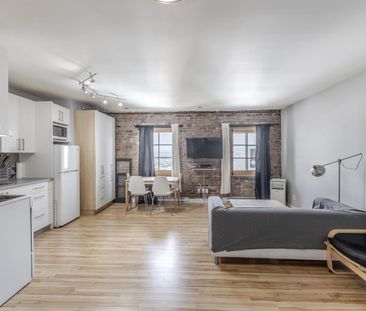 Colombier Loft Studio Entièrement Meublé à Louer Vieux-Québec Juill... - Photo 1