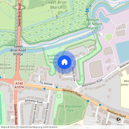 Sycamore Crescent, Norwich