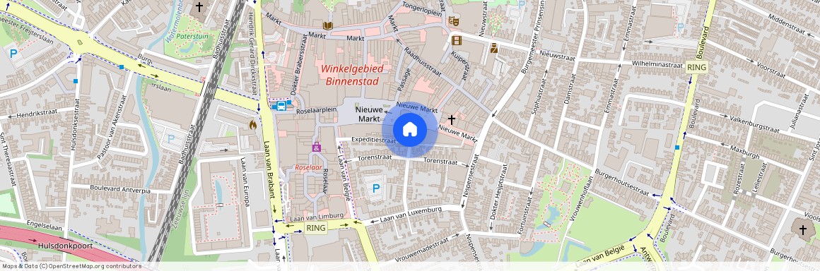 Centrum-Nieuw, 4701 AH, Nieuwe Markt, Roosendaal