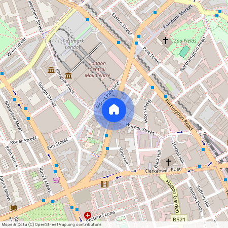 Rosebery Avenue, London EC1R 4SX, United Kingdom