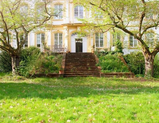 Große, exklusive barrierefreie Schlosswohnung mit modernen Einbauküchen, großem eigenem Garten, mehreren Tageslichtbädern und Park! - Photo 1