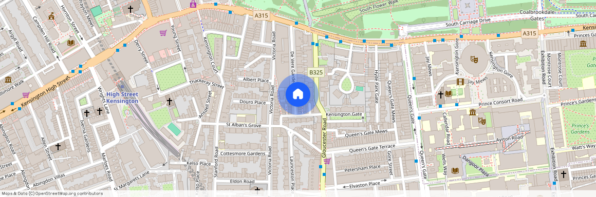 De Vere Gardens, Kensington, London, W8