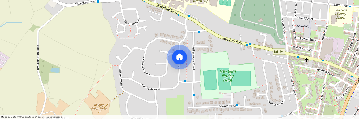 Surrey Avenue, Oldham, Lancashire, OL2