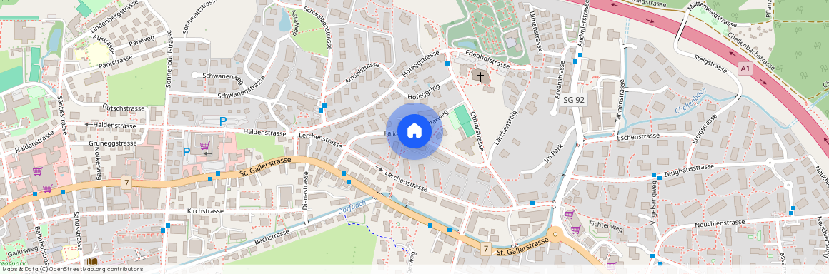 9200, Gossau, Falkenstrasse