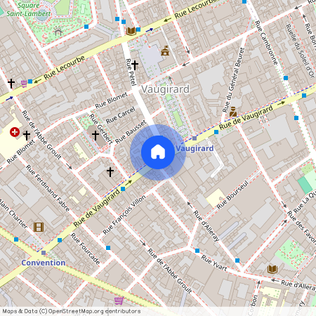 Rue de Vaugirard, 75015, Paris