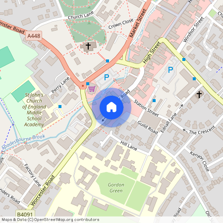 Worcester Road, Bromsgrove, Worcestershire, B61 7DN