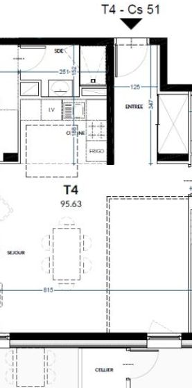 Louer appartement 4 pièces de 95 m² - Photo 2