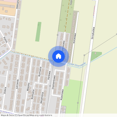 Warszawski, Zachodni, (pow.), Ożarów, Mazowiecki, (gm.), Ożarów, Mazowiecki, Goździkowa