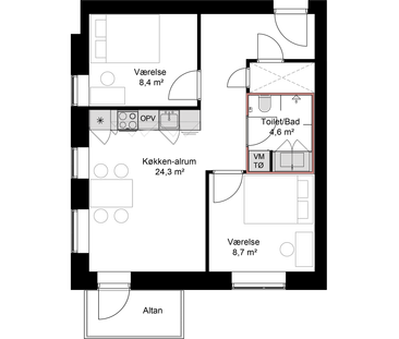 Jarlsberggade 3A, 2 lejl. 7 - Foto 1