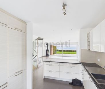 Maison mitoyenne moderne avec vue sur le lac et les Alpes Arzier-Le... - Photo 5