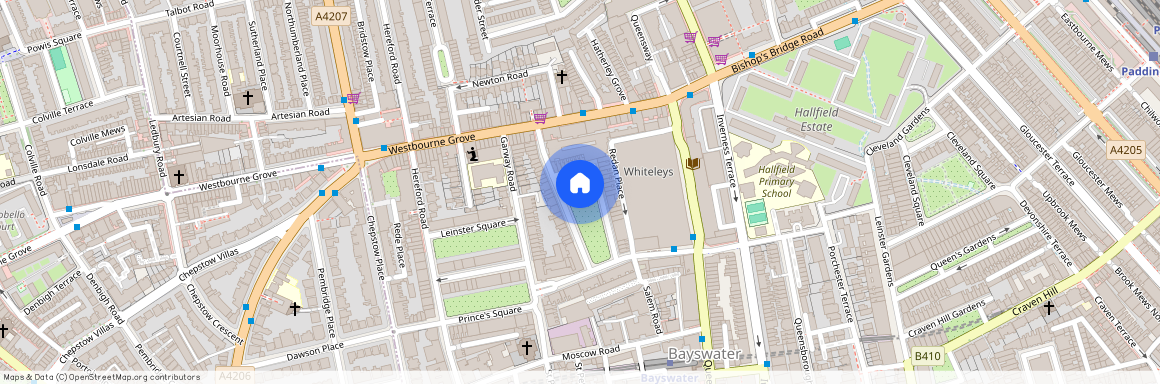 Kensington Gardens Square, London