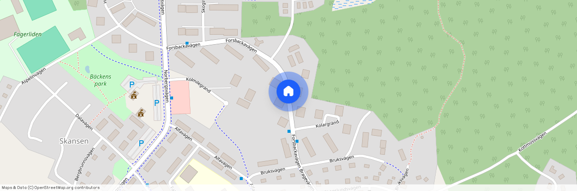 Forsbackavägen, Fagersta