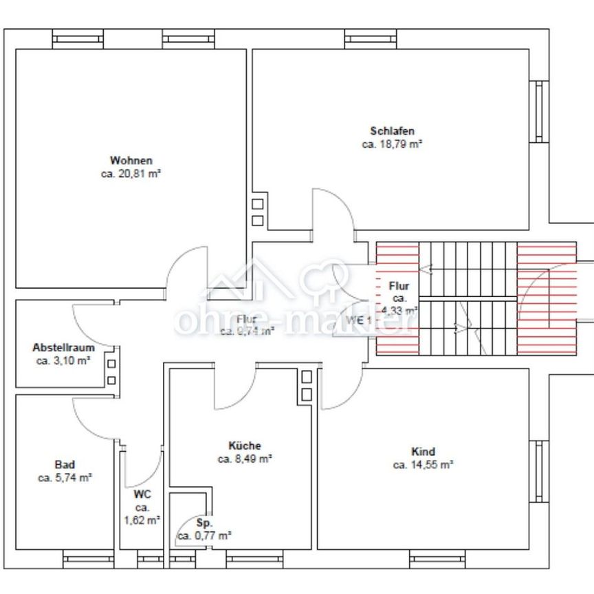 3er WG am Röhrensee - Foto 2