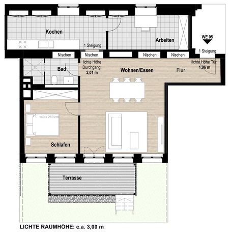 Moderner Wohnkomfort in einem historischen Meisterwerk - Foto 5