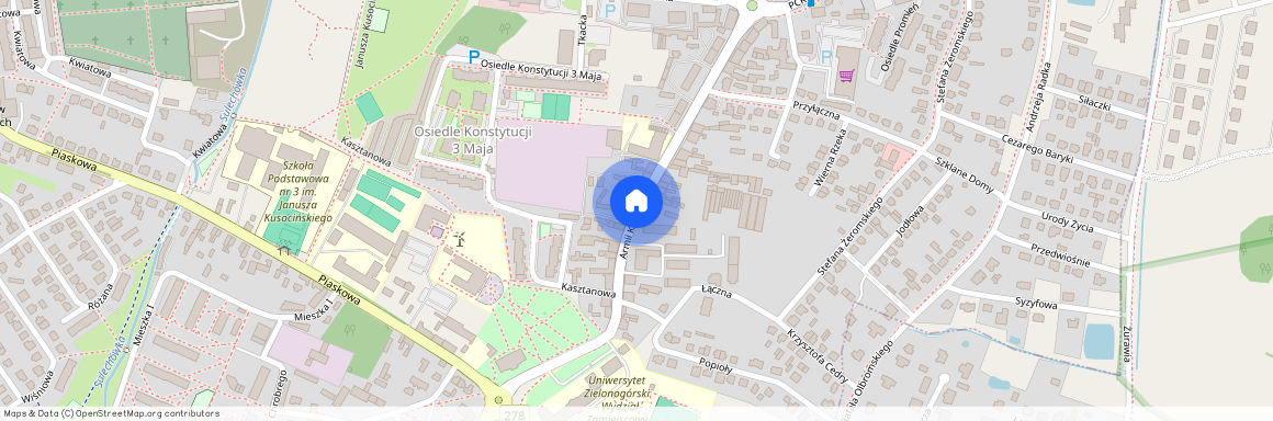 ul. Armii Krajowej, Sulechów, Sulechów, zielonogórski, lubuskie