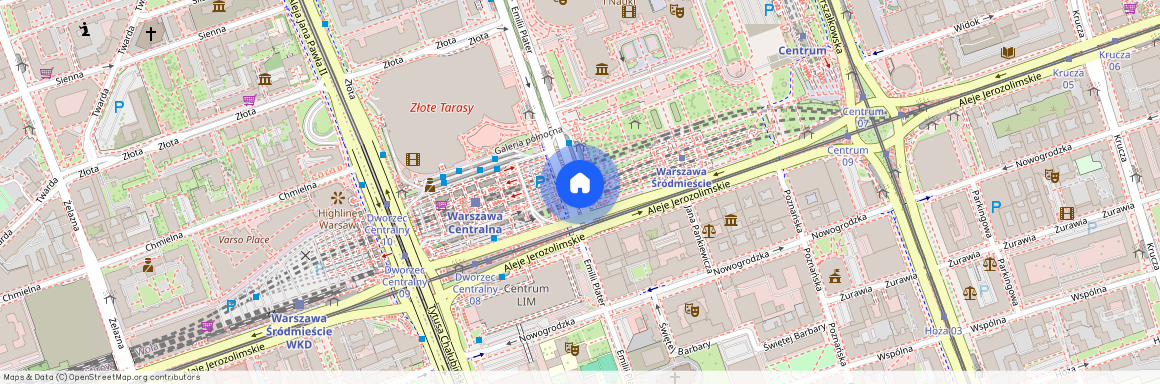 Warszawa, Śródmieście, Śródmieście, Północne, Emilii, Plater