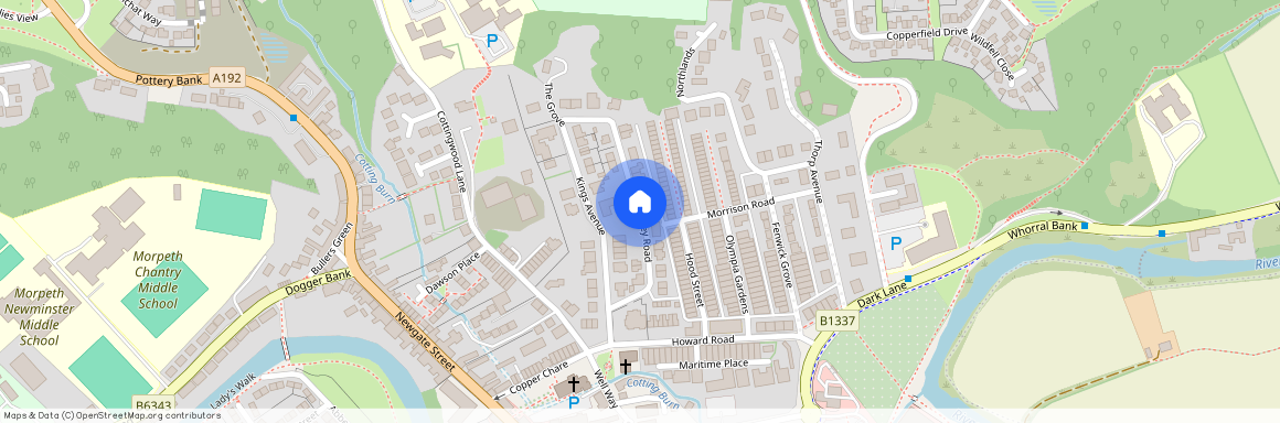 De Merley Road, Morpeth, NE61