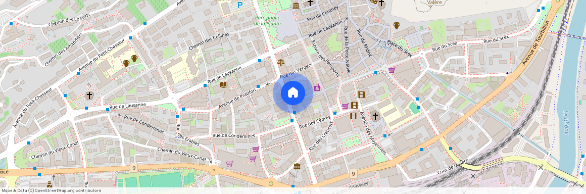 Avenue de la Gare 28, 1950 Sion