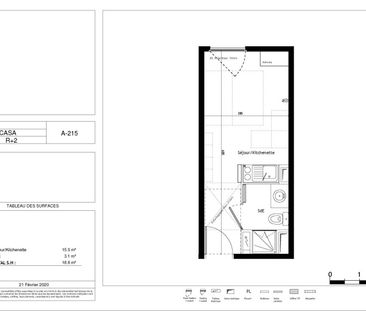 Location Appartement 1 pièce 18m² MONTPELLIER 34000 - Photo 2