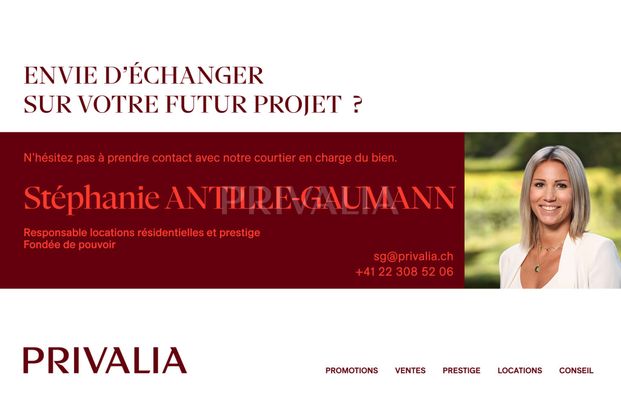 Belle villa individuelle avec grand jardin à Prangins - Photo 1