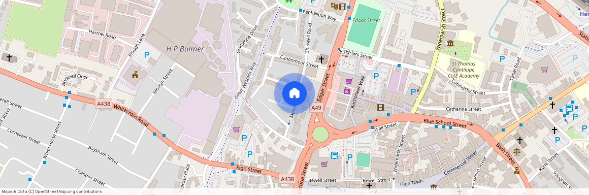 City Centre, Hereford