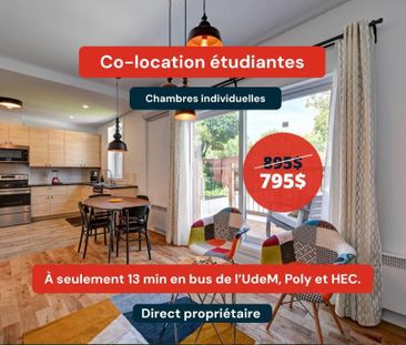 Colocation pour étudiantes à Montréal - Photo 2
