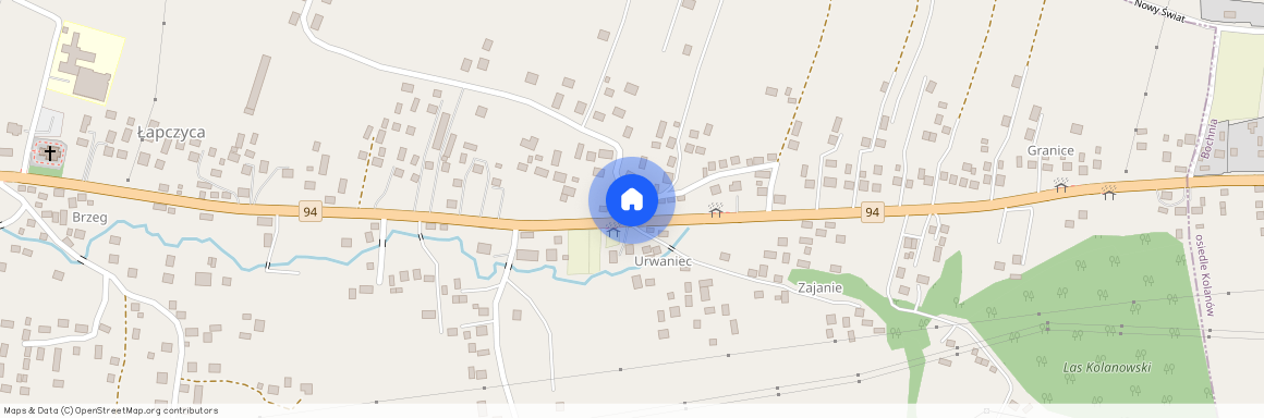 ul. płk. Józefa Serugi, Łapczyca, Bochnia, bocheński, małopolskie