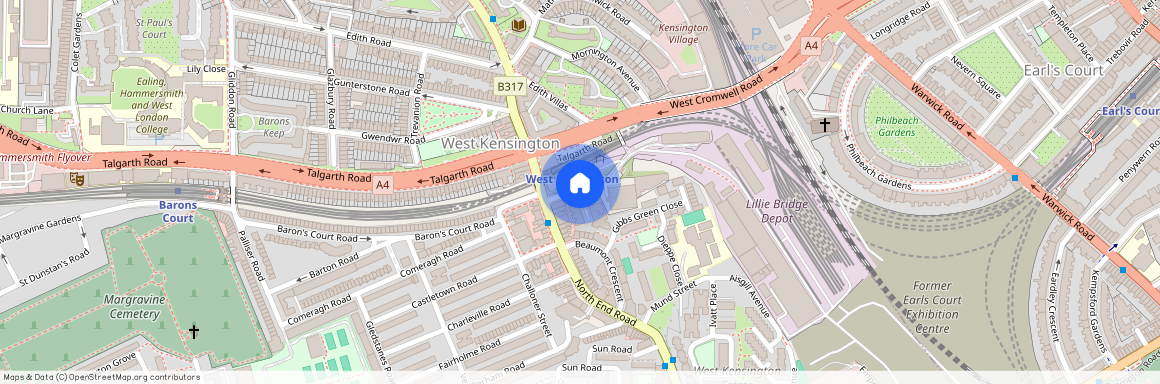 Beaumont Avenue, London W14