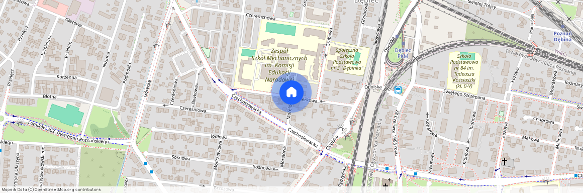 ul. Świerkowa, Dębiec, Wilda, Poznań, wielkopolskie