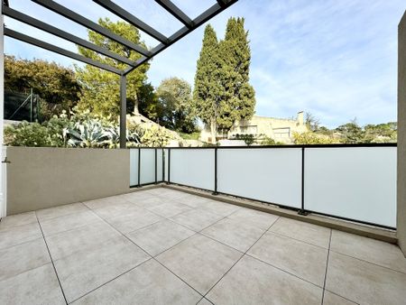 NIMES - T2 NEUF avec TERRASSE et GARAGE dans résidence avec PISCINE - Photo 3