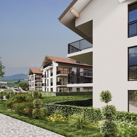 Luxueux 2.5 mansardé, grande baie vitrée sur balcon couvert - Foto 3